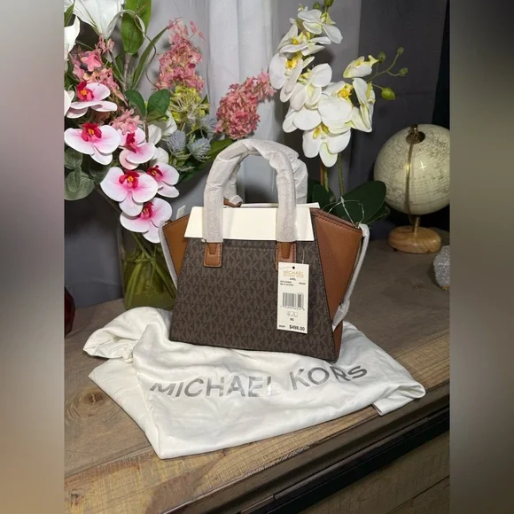 Michael Kors Avril Small Top Zip Satchel - Picture 2 of 5